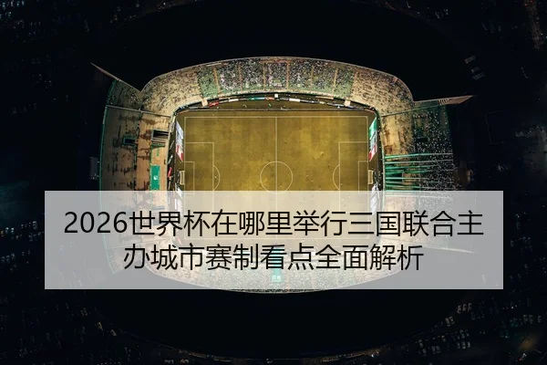 2026世界杯在哪里举行三国联合主办城市赛制看点全面解析